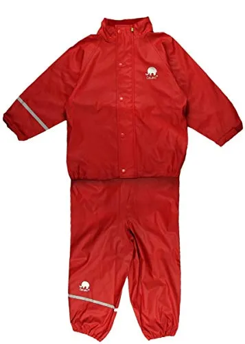 Celavi Jungen Zweiteiliger Regenanzug in Rot von CeLaVi