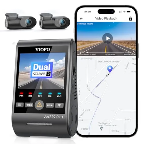 VIOFO A229 Plus 3 Lens Dashcam