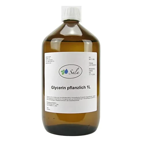 Sala Glycerin E422 pflanzlich 99,5% Ph. Eur. 1000 ml (1 L Glasflasche)