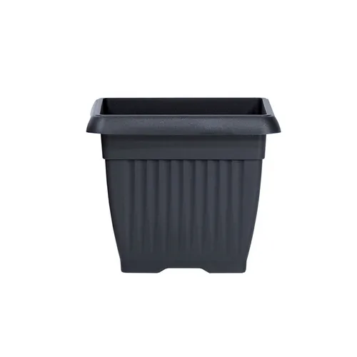 Prosper Plast  24 x 24 x 20 cm ”Terra Blumentopf Anthrazit