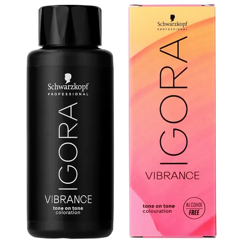 Schwarzkopf Professional IGORA VIBRANCE Tone on Tone Coloration 5-67 Hellbraun Schoko Kupfer, 60 ml