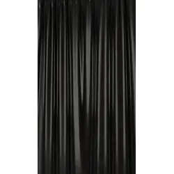 Peva Duschvorhang Schwarz 150x200 cm inkl. Duschvorhangringe