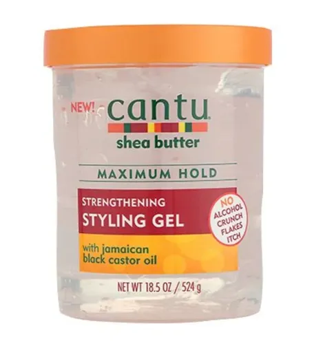 Cantu Shea Butter Maximum Hold Styling Gel with Jamaican Black Castor Oil 524g