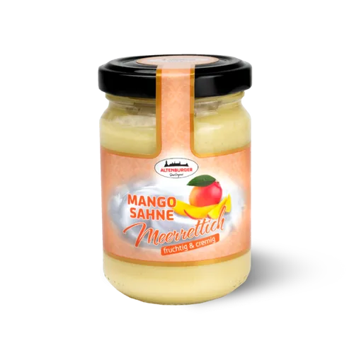 Meerrettichsaucen von Altenburger Senf