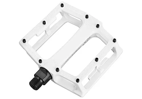 Reverse Super Shape 3D Flat Fahrrad Pedal weiß