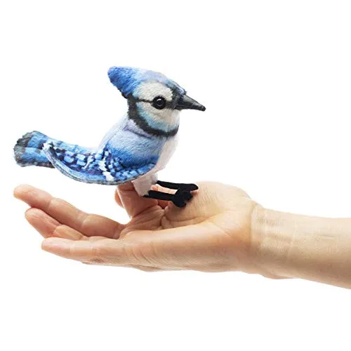 Folkmanis Fingerpuppe Puppet Mini Blauhäher/Mini Blue Jay 2785