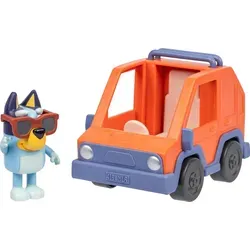 Sarcia.eu Spielfigur Bluey Figurenset Auto 4WD