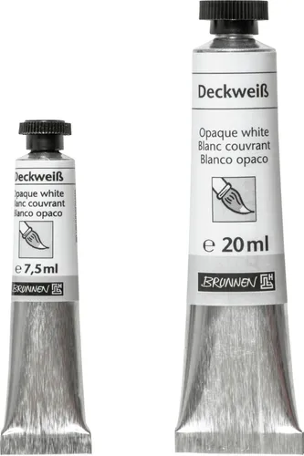 Deckweiß-Tube 7,5ml von Brunnen