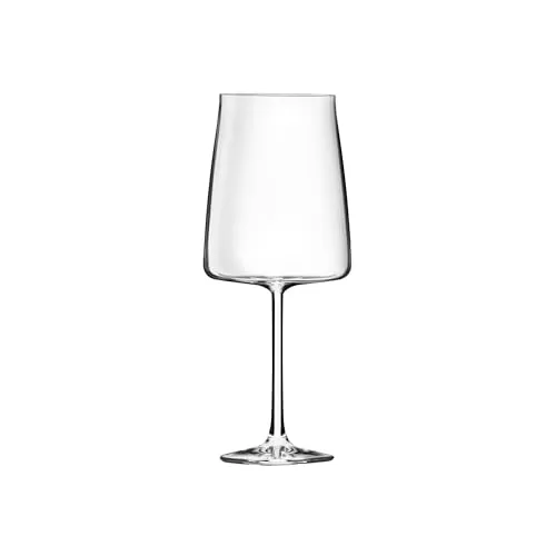 RCR Cristalleria Italiana Essential - E54 - Set Kelche Wein 6 Weingläser Vino - Elegantes Set mit 6 Weingläsern, ideal für besondere Anlässe und stilvolle Tischdekoration.