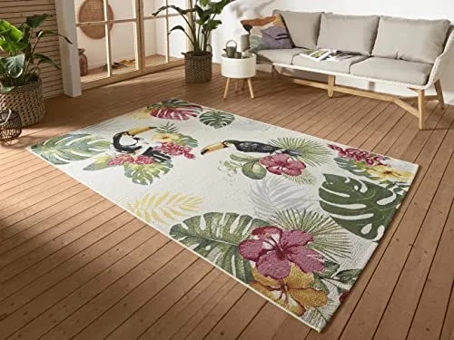 HANSE Home Outdoorteppich Tropical Dream in weiß von Hanse Home