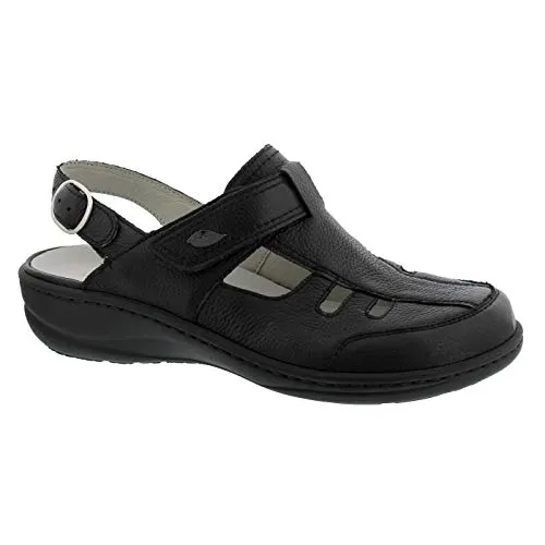 Waldläufer Heria Clog 408704-172-001 Schwarz von Waldläufer