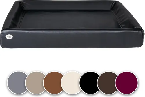 SABRO KUDDE Orthopädisches Hundebett aus Kunstleder