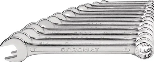 PROMAT Ringmaulschlüsselsatz 13-tlg. SW 1/4-1 Zoll von Promat