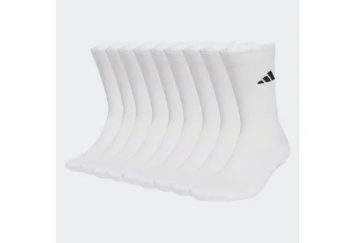 adidas Performance Funktionssocken C ESS CRW 10PP - 10 Paar - Essentials Cushioned Crew Socken für Komfort und Stil. Ideal für Fitness und Alltag, bieten sie einen passgenauen Sitz und angenehmes Tragegefühl dank hochwertiger Materialien.