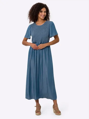 heine Etuikleid Kleid Kurzarm von Heine