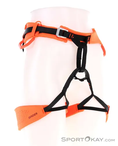 Mammut Sender Klettergurt - safety orange, Größe S - Klettergurt für maximale Sicherheit unter extremen Bedingungen, wasser- und schmutzabweisend, optimierte Abriebfestigkeit und bereit zum Klettern ohne Abwickeln.