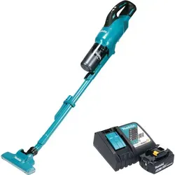 Makita DCL 286 FRG Akku Staubsauger 18 V - Bodenstaubsauger mit leisen Betrieb, integriertem Zyklonabscheider und bis zu 76 Minuten Laufzeit – ideal für gründliche Reinigungen in schwer zugänglichen Bereichen.