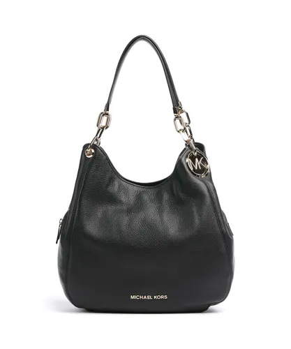 Michael Kors Lillie Beuteltasche schwarz 30T9G0LE3L-001 - Handtaschen aus genarbtem Rindsleder, stilvoll und perfekt für den Alltag oder besondere Anlässe.