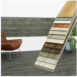 Hexim Vinylboden, Vinyldielen 0,97m2 selbstklebend PVC Wandverkleidung Bodenbelag Holzoptik 91x15cm Paneele für Wand & Boden Holzdielen dunkelgrau (7 Dielen Aged Ash - 5401-2)