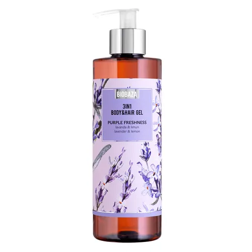 Purple Freshness 3-in-1 Dusch- und Haarwaschgel