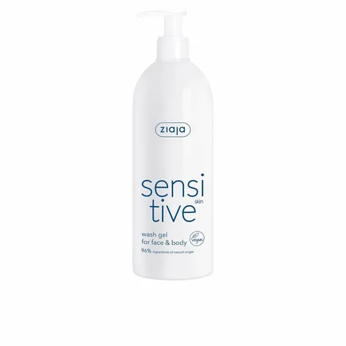 Sensitive Gel Limpiador Rostro Y Cuerpo - 400 Ml - Reinigungsschaum & Gele für das Gesicht, ideal für empfindliche Haut, sorgt für kühlenden Komfort und sanfte Reinigung.