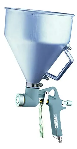 ABAC Gipsspritzpistole G-534 mit 4500ml Saugnapf, 4, 6 und 8 mm Düsen, Max. Gipskorngröße 3 mm, Max. Druck 8 Bar