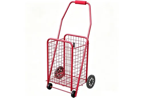Faltbarer Einkaufstrolley 40L mit Kugellager-Rädern