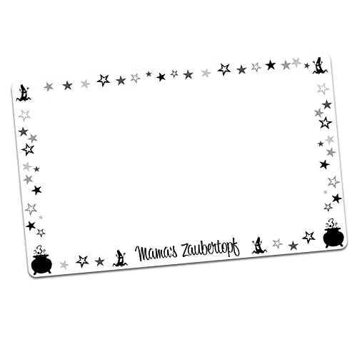 Displayschutz Aufkleber kompatibel mit Küchenmaschine Thermomix TM6 Design Sticker Klebefolie Zubehör Küchengerät wasserfest selbstklebend R183 (08 Zaubertopf)