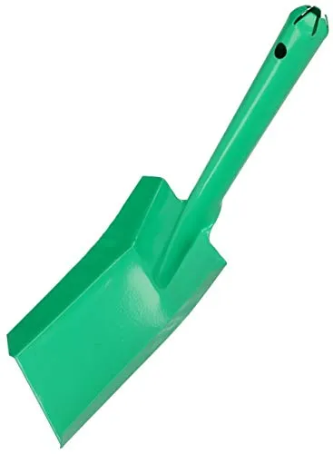 KOTARBAU Kohlenschaufel 370 x 95 mm Grün Kohlenlöffel Kaminschaufel Ascheschaufel Kohlenschütte Ofenschaufel Futterschaufeln Verzinkt Schaufel