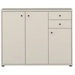 FORTE Kommode Faik in Beige Kaschmir in beige von Forte