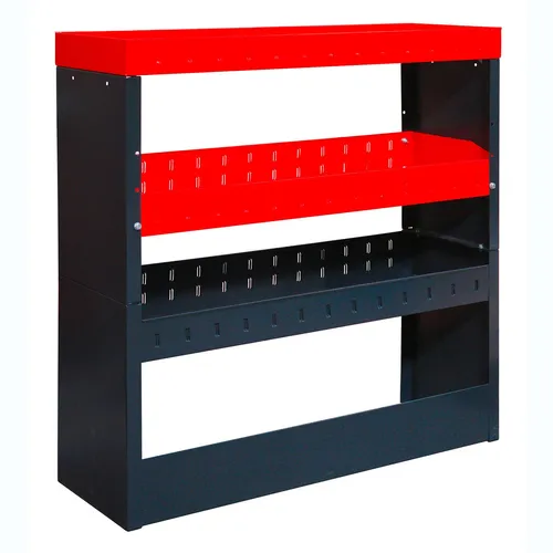 Produktbild Dema Fahrzeugregal Kfz-Einbauregal Universal Regalsystem Schütte Rot 40734-SP