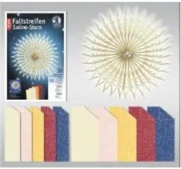 Solino-Stern, Faltstreifen - Bastel-Set