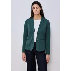 Street One Damen Basic Blazer aus Jersey in grün von Street One