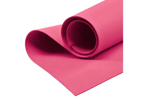 maDDma Moosgummi ab 0,5m Moosgummi 90cm breit Schaumgummi, pink