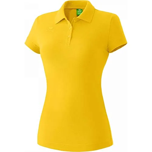 Erima Damen Teamsport Poloshirt (211357) - Gelb, Größe 42 - Trainingsbekleidung mit bequemen Baumwollmix, optimaler Passform und sportlich elegantem Look, ideal für Sport und Freizeit.