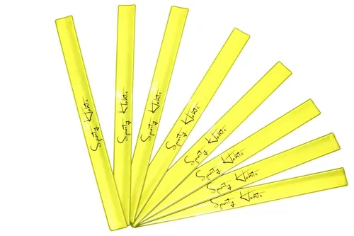 Reflexband Sicherheit Strassenverkehr Leuchtband 8 Stück Sport Tiere Reflektor