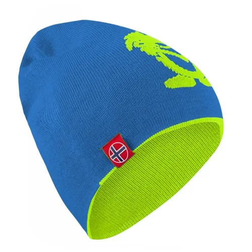 Trollkids Kids Troll Beanie Long 54, Vivid Blue