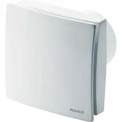 Maico ECA 150 IPRO H Lüfter mit Feuchtesteuerung - Lüftungstechnik für feuchte Räume, fördert bis zu 250m³/h Luftvolumen und bietet eine komfortable Feuchtesteuerung für Badezimmer und Küchen.