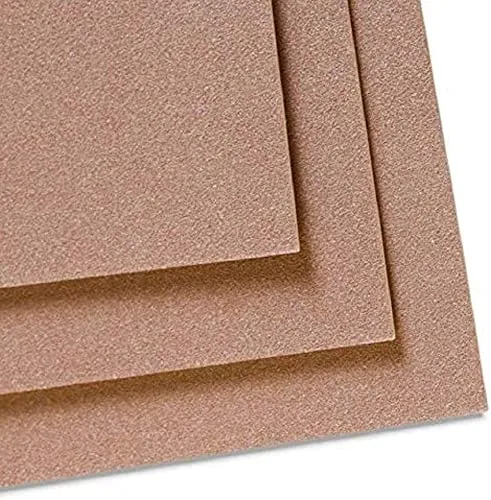 Clairefontaine 96011C Pastelmat Zeichenbögen - Packung mit 5 Zeichenbögen (50 x 70 cm, 360 g) in braun, ideal für Trockentechniken und Pastell. Hochwertige, säurefreie Oberfläche für präzise Details und Langlebigkeit, perfekt für Künstler.