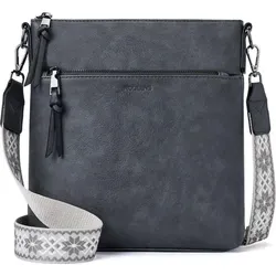 Stilvolle Damen Umhängetasche aus veganem Leder