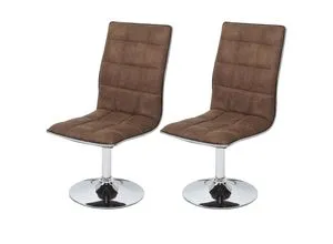 2er-Set Esszimmerstuhl MCW-C41, höhenverstellbar & drehbar
