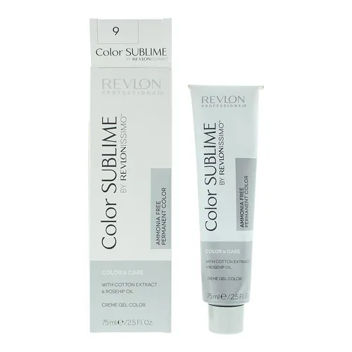 Revlon Color Sublime 9 Very Light Blonde Hair Colour 75ml For Women