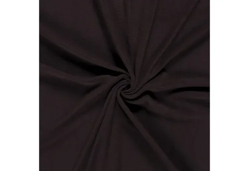maDDma Stoff Fleecestoff Vliesstoff Fleece Stoff Zuschnitt ab 0,5m Meterware, schokobraun