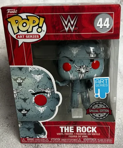 Funko Pop! Art Series 44 The Rock 2021 Special Edition Dwayne Johnson OVP