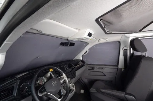 Thermo-Verdunkelung grau, Fiat Ducato 02-05,Fahrerhaus 3-tlg