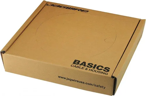 Jagwire Bremszugaußenhülle CEX 200 m - Schwarz, Ø 5 mm - Die Jagwire Bremszugaußenhülle CEX 200 m in Schwarz ist ideal für Fahrradwerkstätten und Hobbybastler. Ihre robuste Konstruktion sorgt für zuverlässige Bremskraftübertragung und lässt sich individuell zuschneiden.