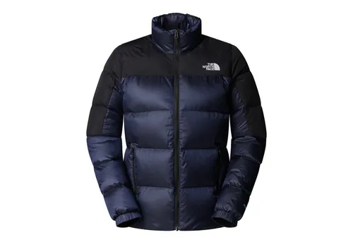 The North Face Womens Diablo Down 2.0 Jacket - Lunar Blue/Black - Warme Daunenjacke für Damen, mit 700er-Fillpower für außergewöhnliche Wärme und winddichtem Material, ideal für Outdoor-Aktivitäten und wechselhaftes Wetter.