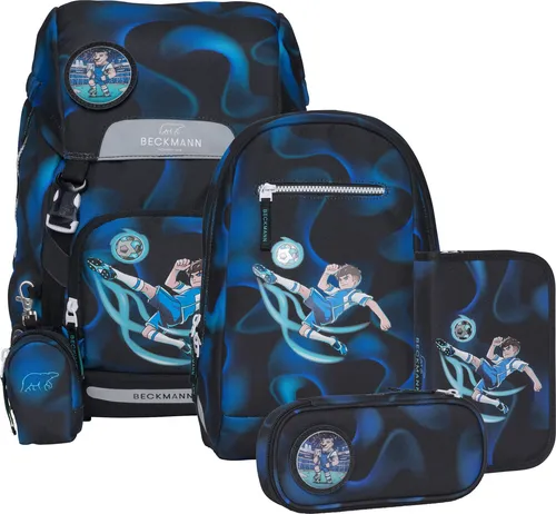Beckmann Classic Magic League Schulrucksack Set 6tlg. in schwarz von Beckmann