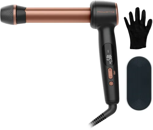 Rowenta Twist Curl CF4620E0 Lockenstab - Lockenstäbe für Damen, zaubern Sie mühelos romantische Wellen oder voluminöse Locken mit schnellem Erwärmen und Ionen-Funktion für glänzendes, frizzfreies Haar.