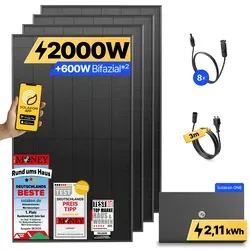 Produktbild Balkonkraftwerk 2000W/800W